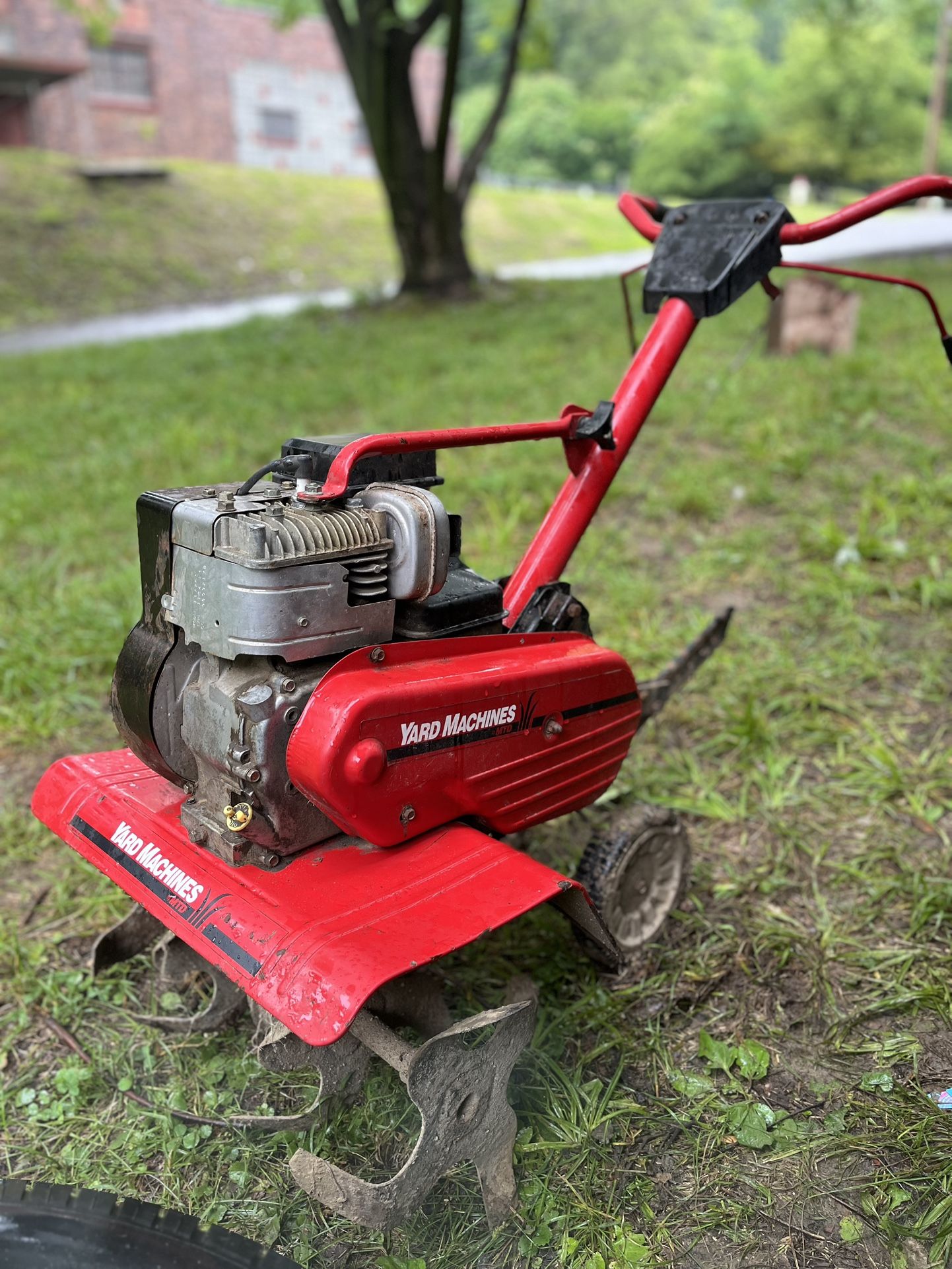Yard Machine Tiller