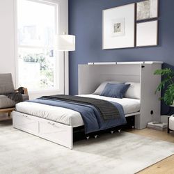 Murphy Bed Cabinet - Queen Size