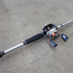 Abu Garcia Revo X Baitcast Fishing Rod & Reel Combo 7’4″