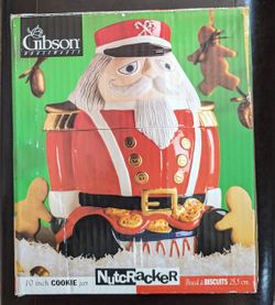 Nutcracker Cookie Jar