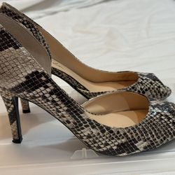 Snake Print Heels Size 7.5