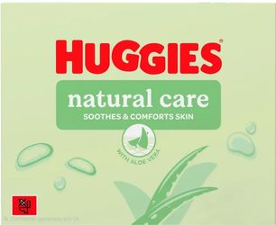 HUGGIES NATURAL CARE BABY WIPES 10 PACK. WITH ALOE VERA  $14.99   Available 371 S. Lincoln Ave  Corona 92882