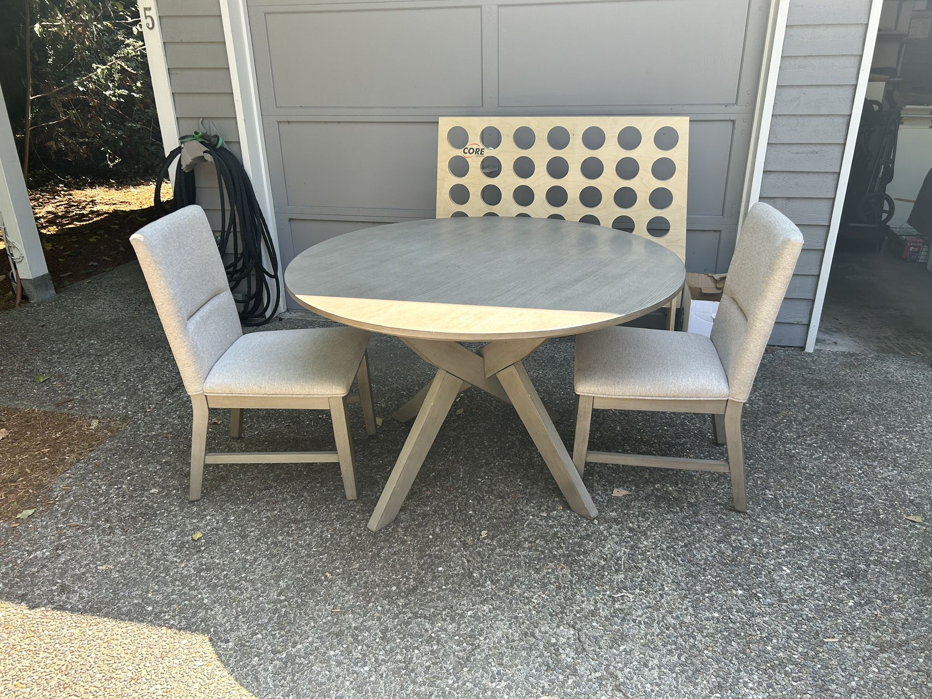 3 Piece Dining Table Set