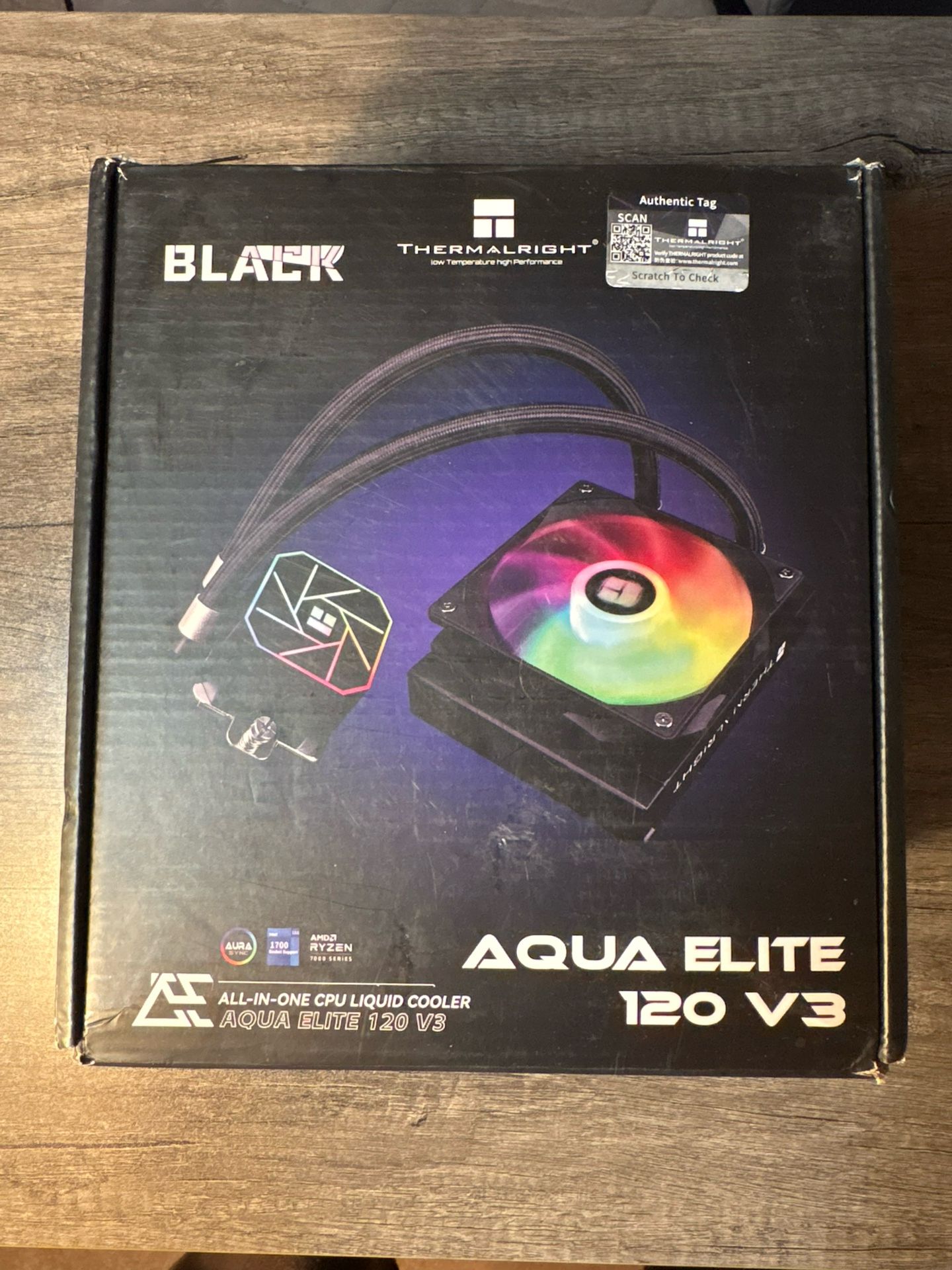 Aqua Elite 120 V3 – NEW AIO Liquid CPU Cooler