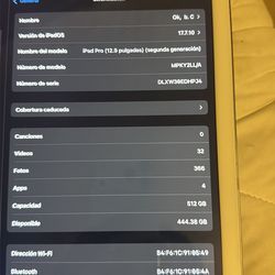 iPad Pro de 12.9 pulgadas (2.ª generación