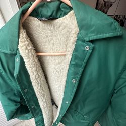 Vintage Green Jacket 