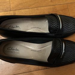 Clark’s Collection Size 9 Black Shoes 