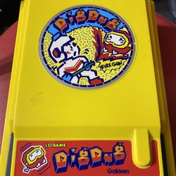 Gakken Dig Dug Arcade Tabletop Arcade Machine Japanese