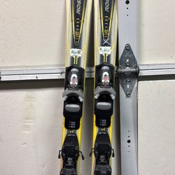 Rossignol Skis 130 Cm With Bindings For Kids Youth