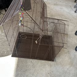 Bird Cage – Medium Size – With Toys – Great Condition