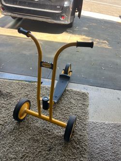 Large unique kids scooter