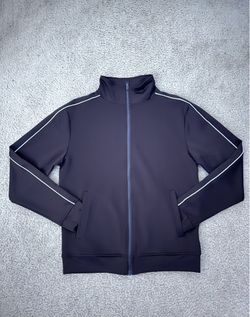Brown track jacket