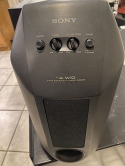 Sony Powered Subwoofer 