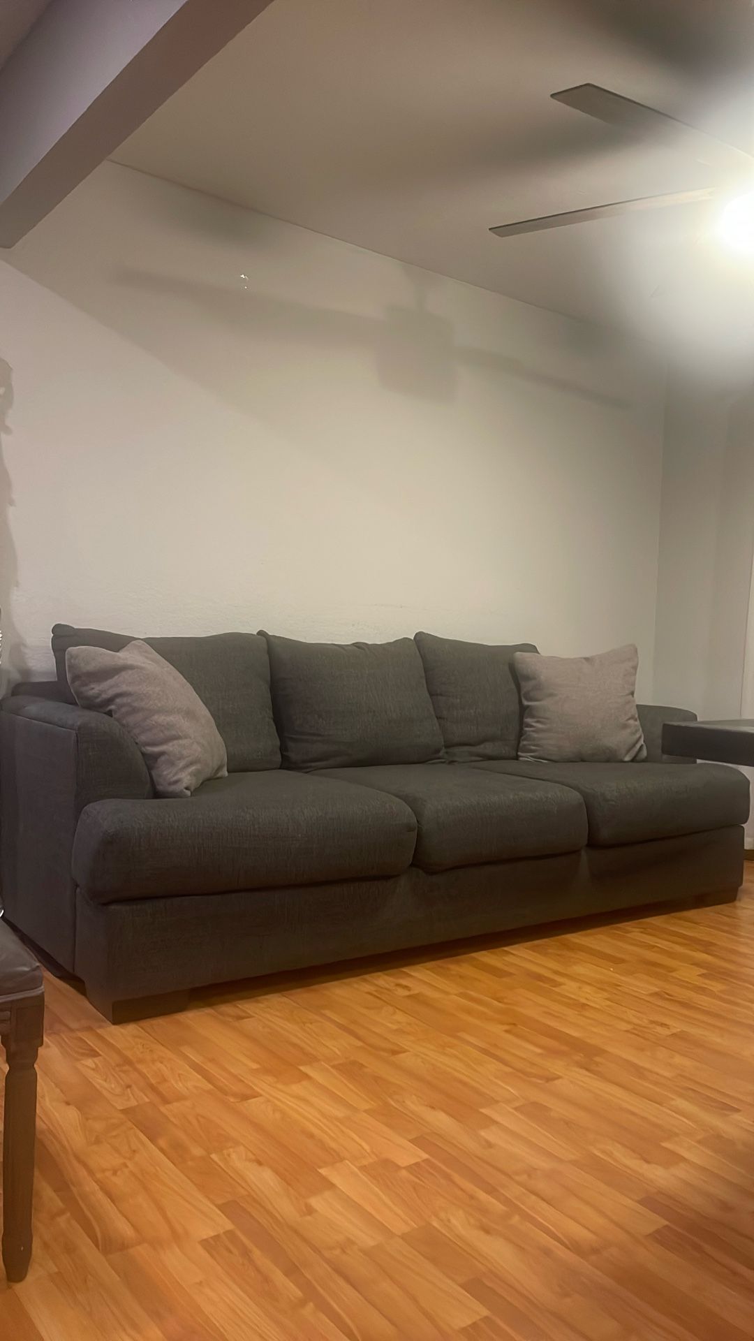 Living Space Gray Couch