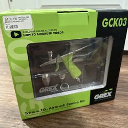 Grex Airbrush Kit With Compressor ( Tritium TG3 ) 