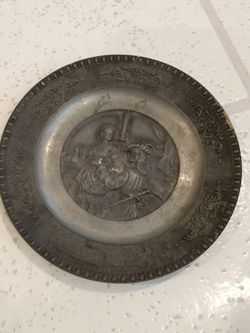 Pewter Plate - WMF Zinn Ges Gesch