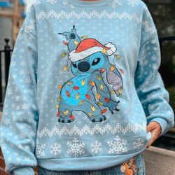 Stitch - Light Up Christmas Sweater for Women