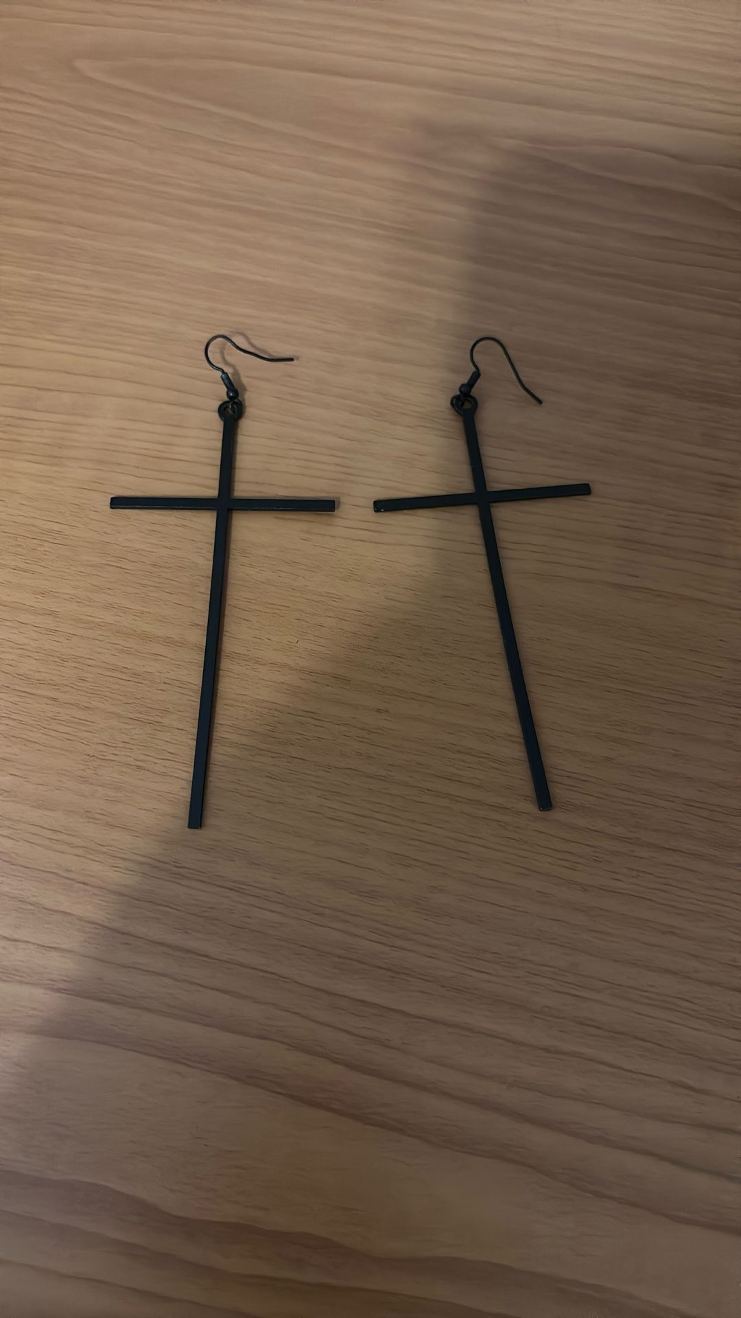 Big Cross Earrings