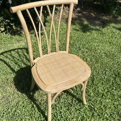 New Will Natural Padded Chairs 