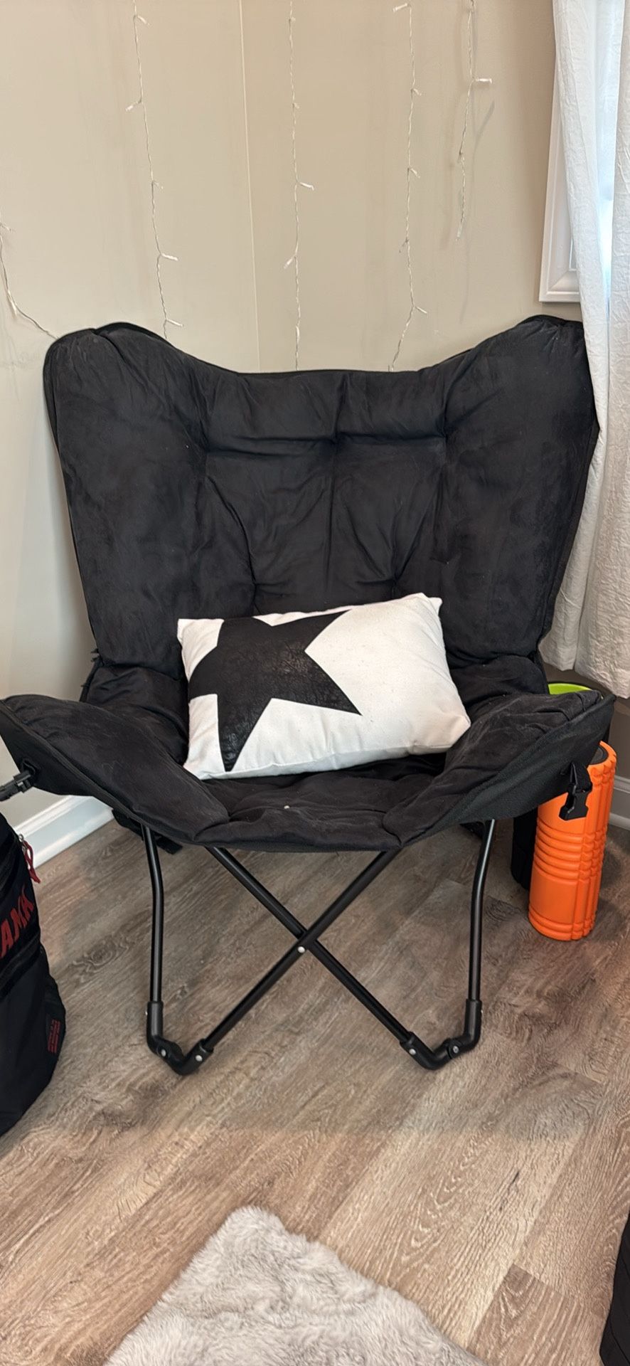 Black Foldable Chair 