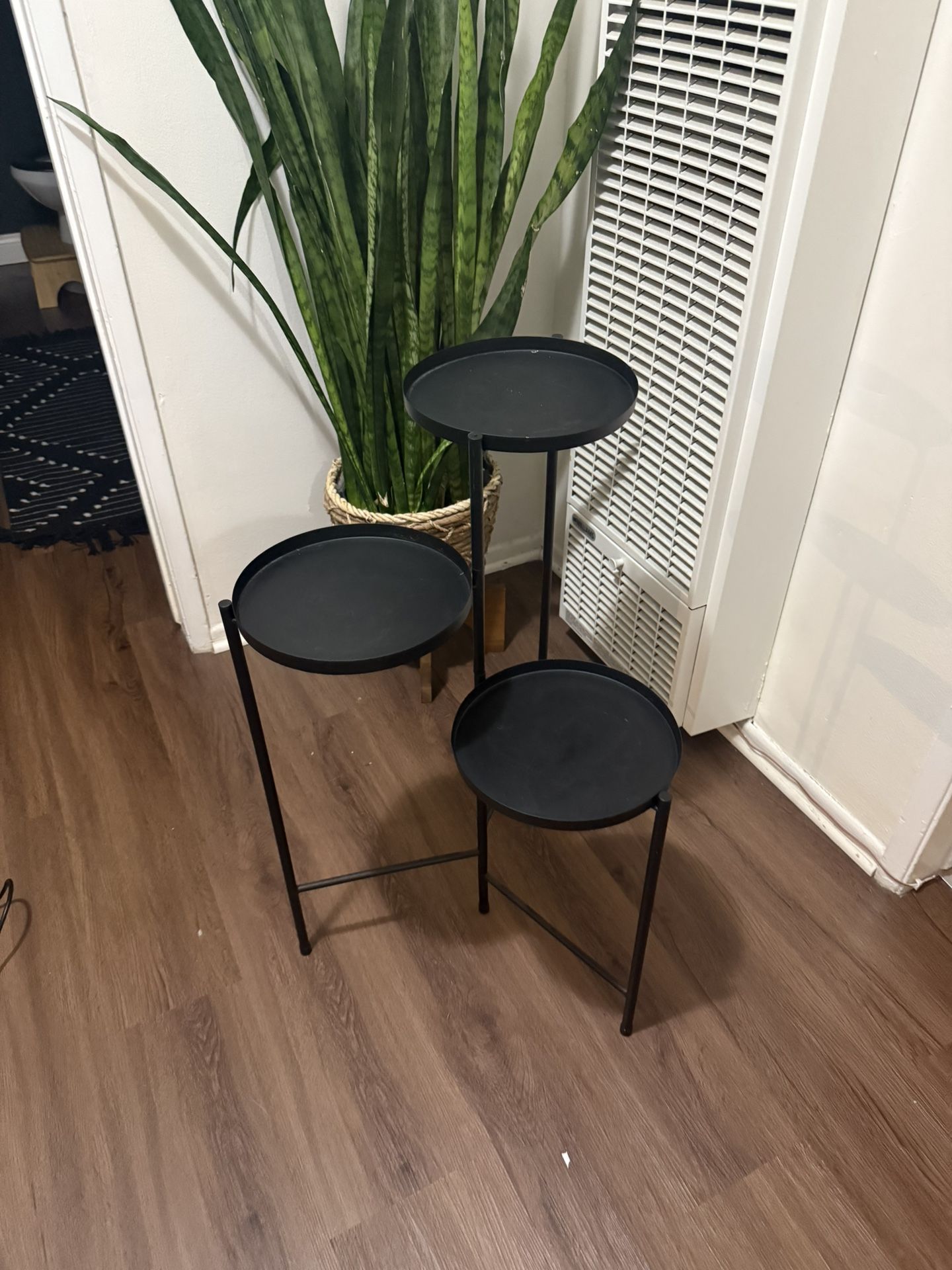 9.5” Diameter Plant Stand - Three Tiers