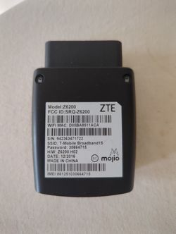 Car Wifi OBD2 Adapter From T-Mobile ZTE