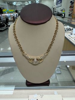 14k Diamond Necklace