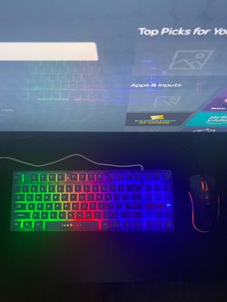 Mouse and keyboard