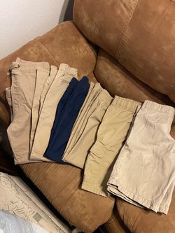 Uniform shorts and pants boy size 8