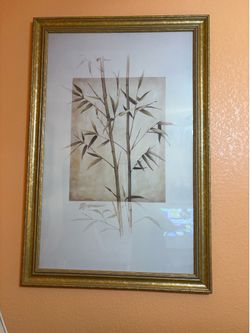Bamboo Theme Painting/Print artwork