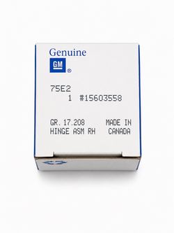 OEM GM Right Hand Hinge Assembly Genuine NOS