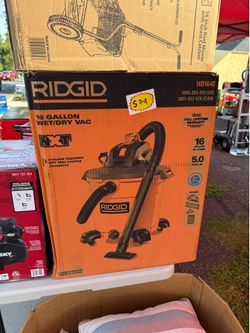 RIDGID 16 Gallon Wet/Dry Vac HD1640