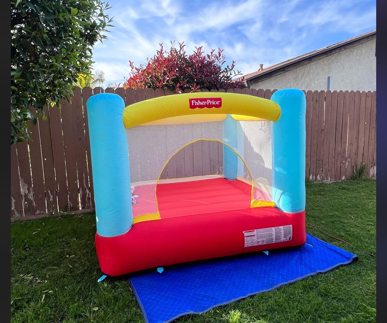 Fisher Price Bouncetacular Bouncer with Included Blower