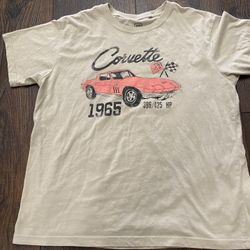 Boys Corvette T Shirt Size 14/16 By GM #17