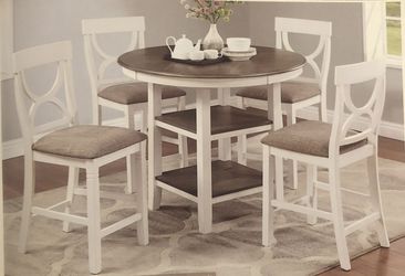 New Beautiful Modern Counter Height Table Set