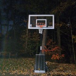 Spalding 60 in.  Semi Pro Acrylic Portable Basketball Hoop