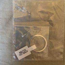 Sterling Silver Ring size 8