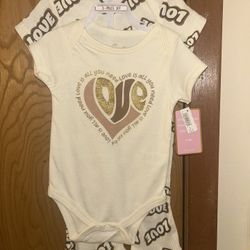 Girls 3PC Set (NEW) 6-9M