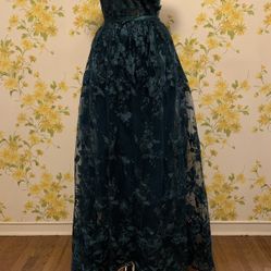 Green Evening Dress  size L