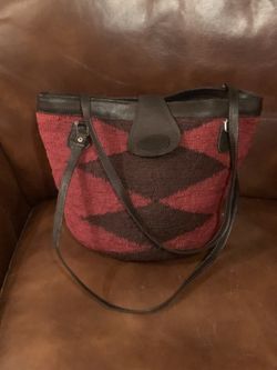 HAND WOVEN BAG FROM GHANA