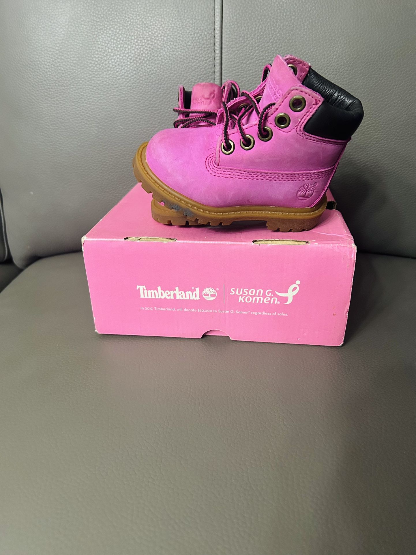 Pretty Pink Timberland Boots!