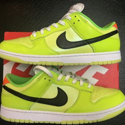 Size 14 Nike Dunk Low Volt Glow In The Dark