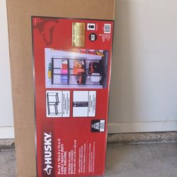 Husky 4-Shelf Heavy-Duty Steel Garage  