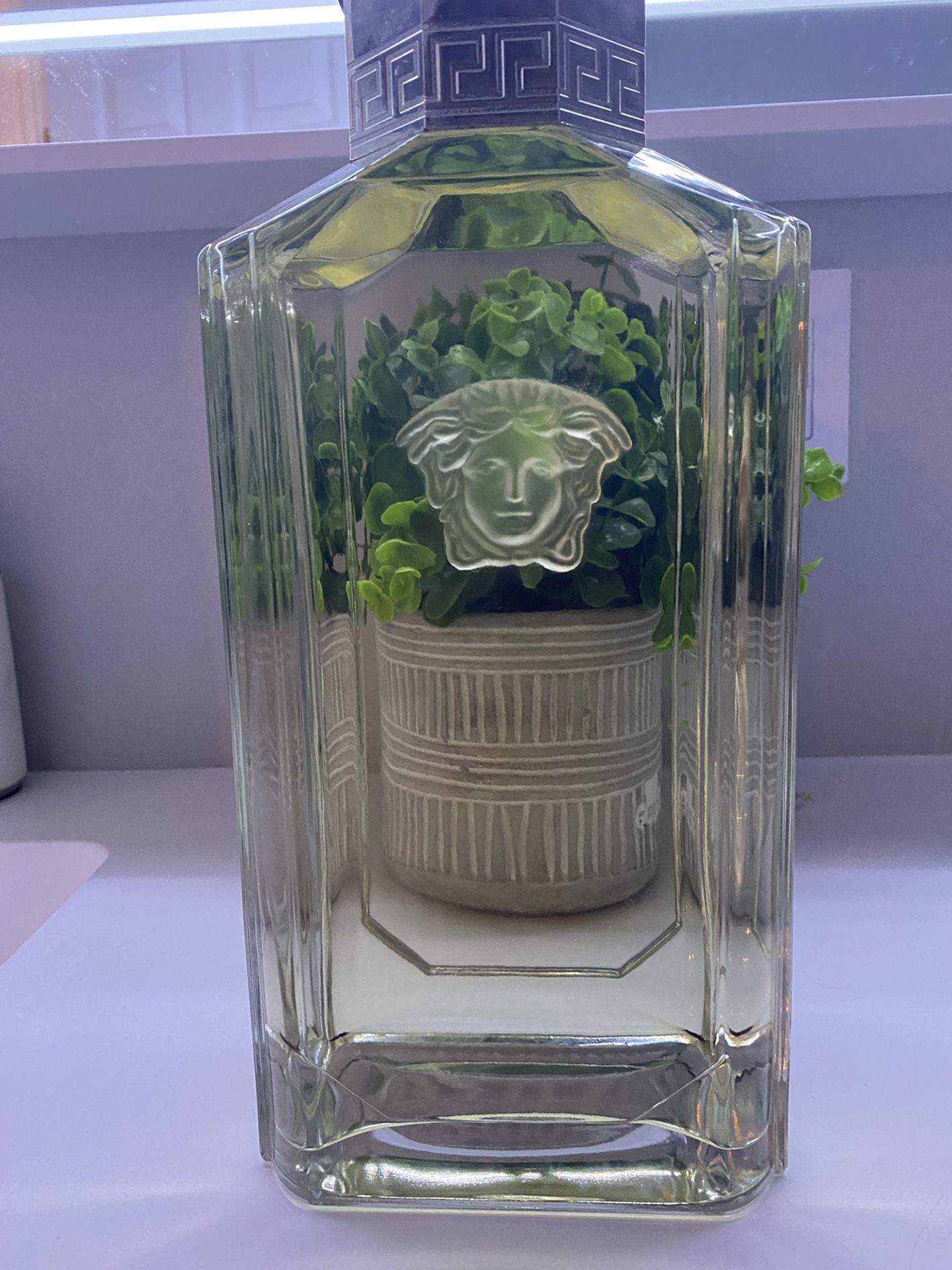 Huge Vintage Versace Giant 14 Tall Dummy Factice Perfume