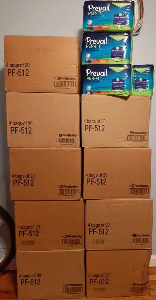 Adult PullsUp Diapers - Size : Medium -$6 PER PACKAGE !