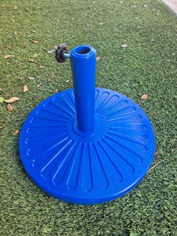 26LBS Umbrella Base Stand Color: deep blue
