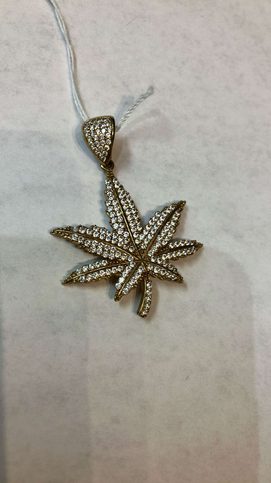 10k Yellow Gold Pendant #109247-1 MJ