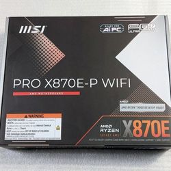 MSI X870E-P PRO WIFI AMD AM5 ATX Motherboard