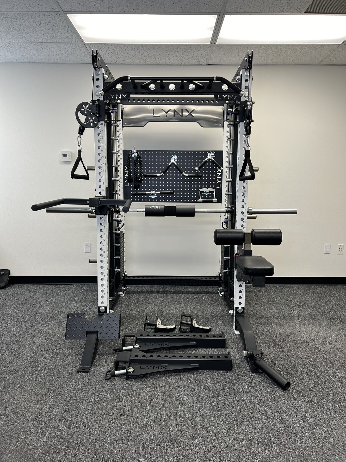 FULLY LOADED - FREE DELIVERY🟢All In One Home Gym🟢 Functional Trainer🟢Smith Machine🟢Squat Rack🟢Cable Machine