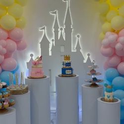 MDF White Castle For Sale